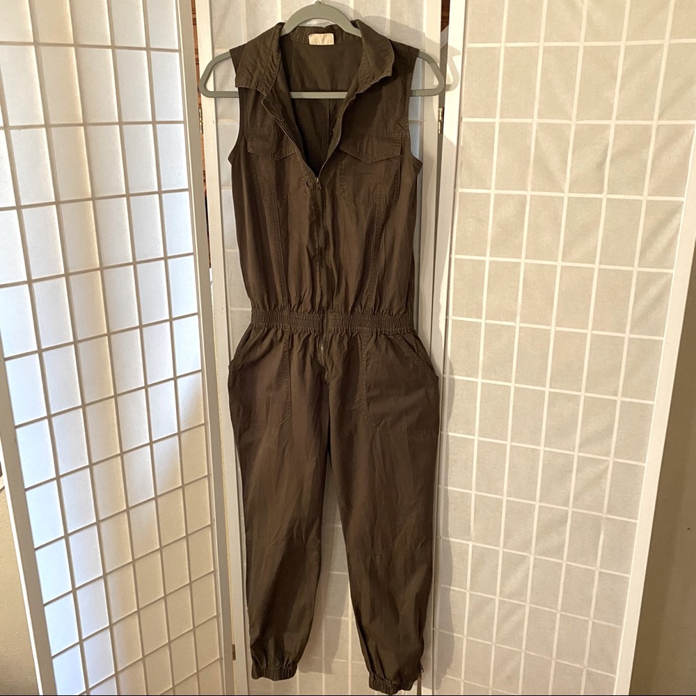 Olive Green Jumpsuit